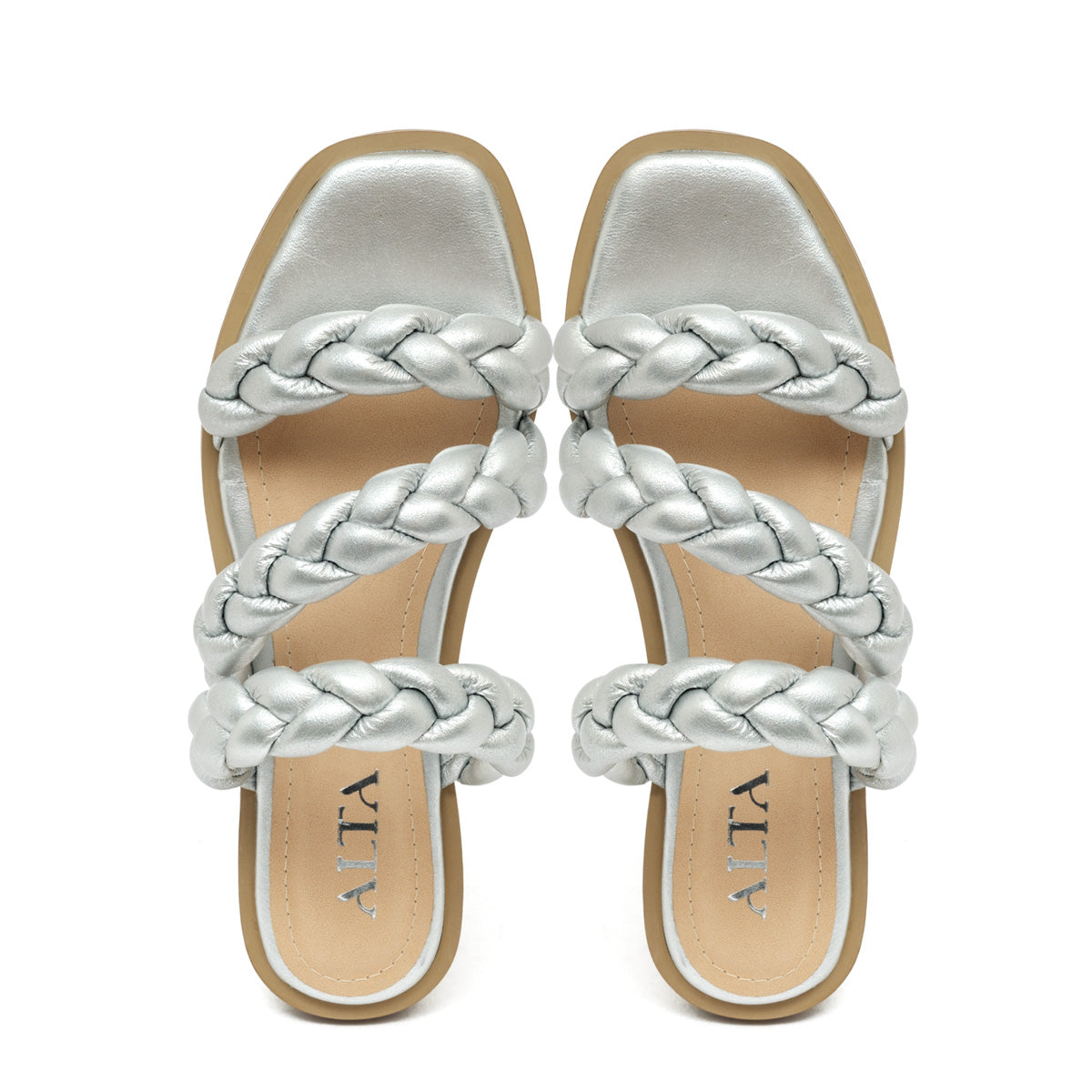 LITTA SILVER SANDALS