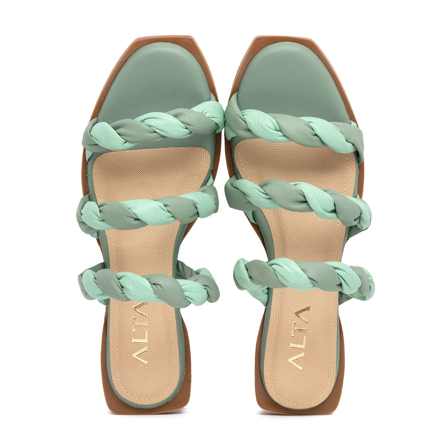 FLORENCE GREEN SANDALS