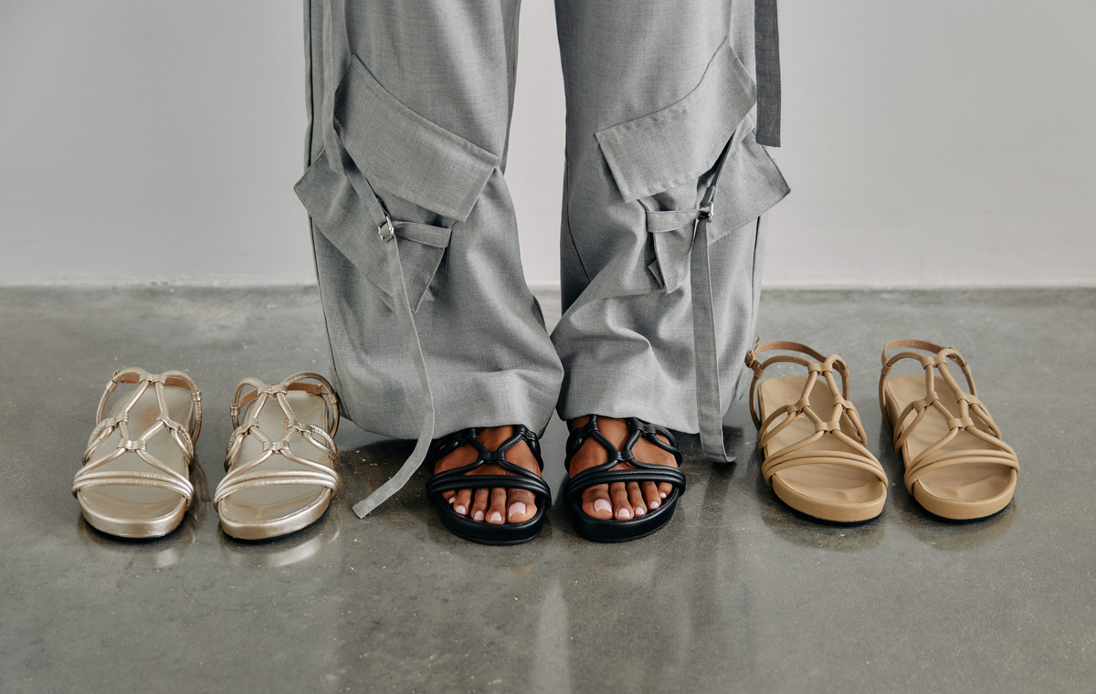 FLORA ALMOND SANDALS