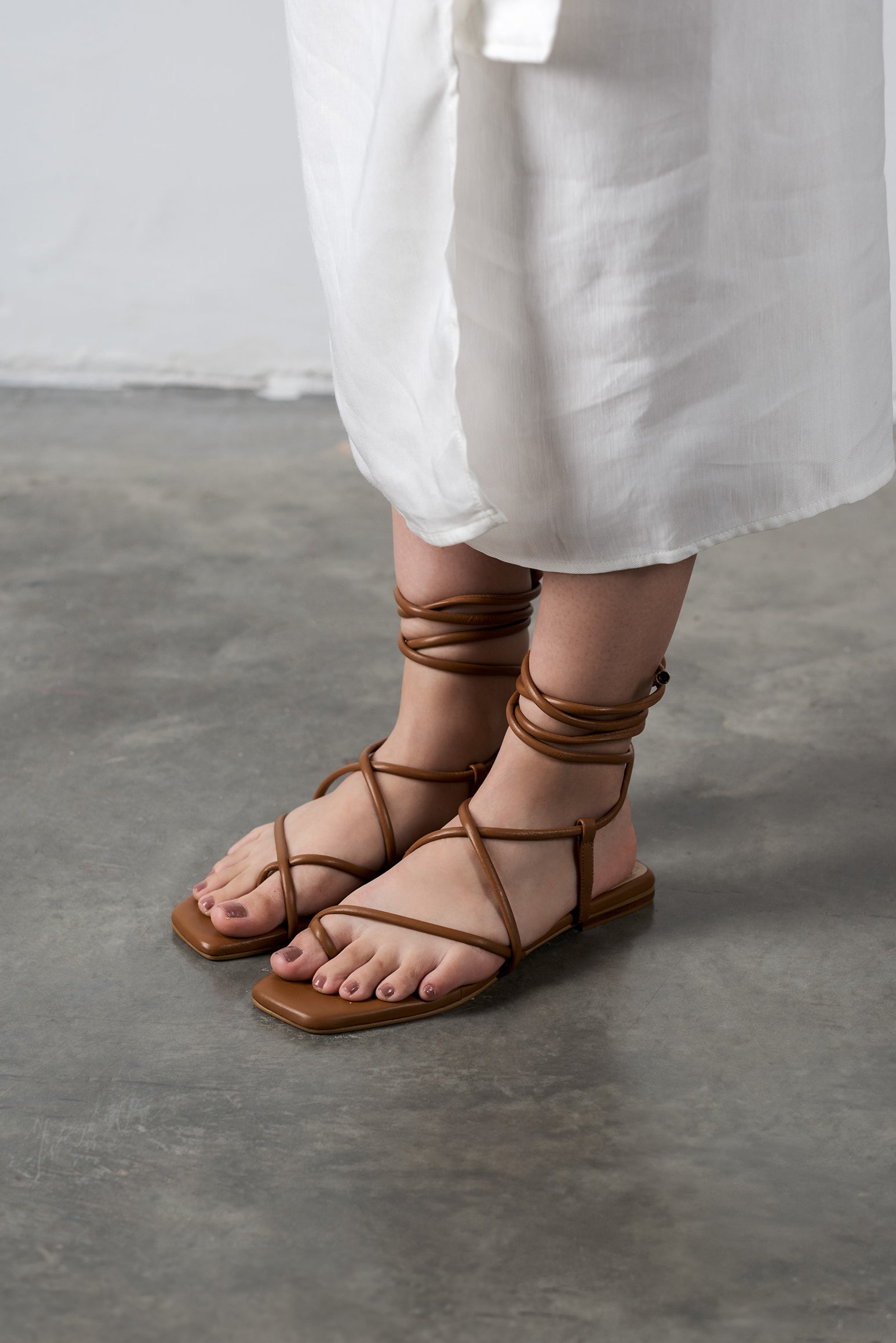 LENNA HONEY SANDALS