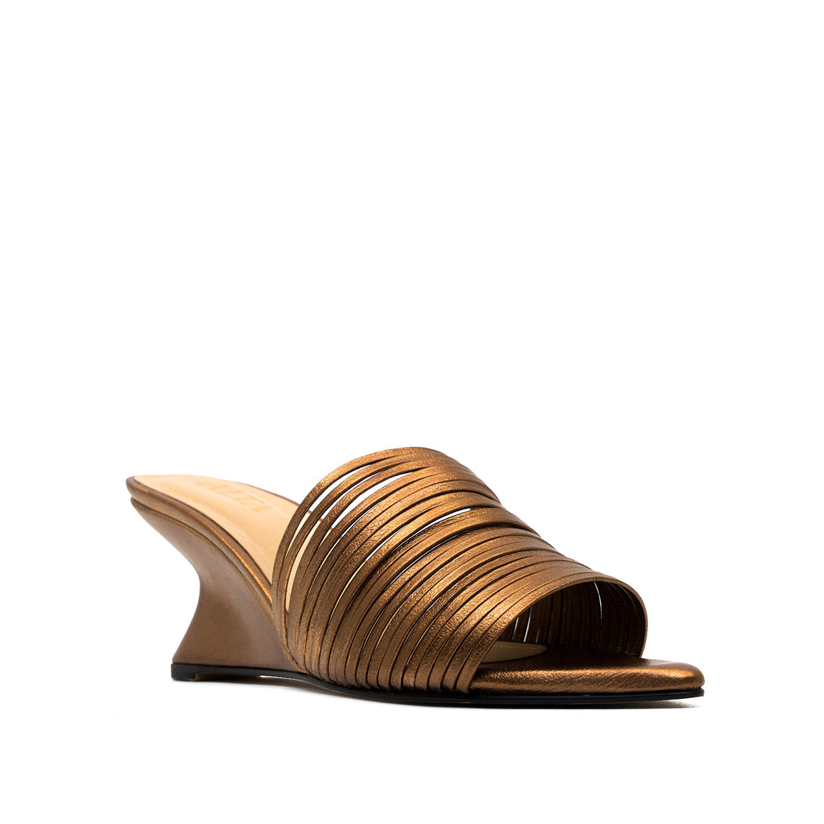 EMILIA BRONZE HEELS X HELENA FADUL