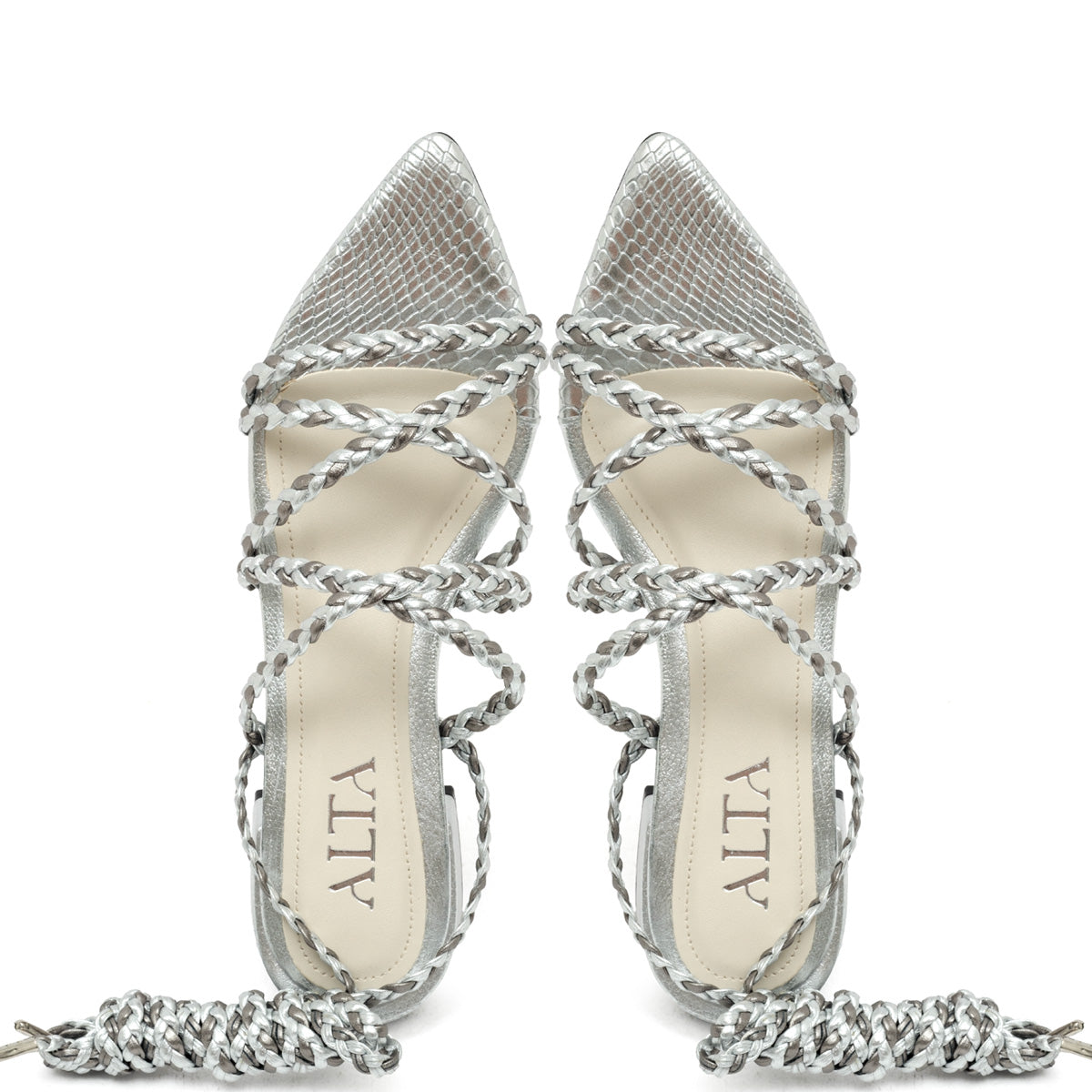 TRIANNA SILVER SANDALS