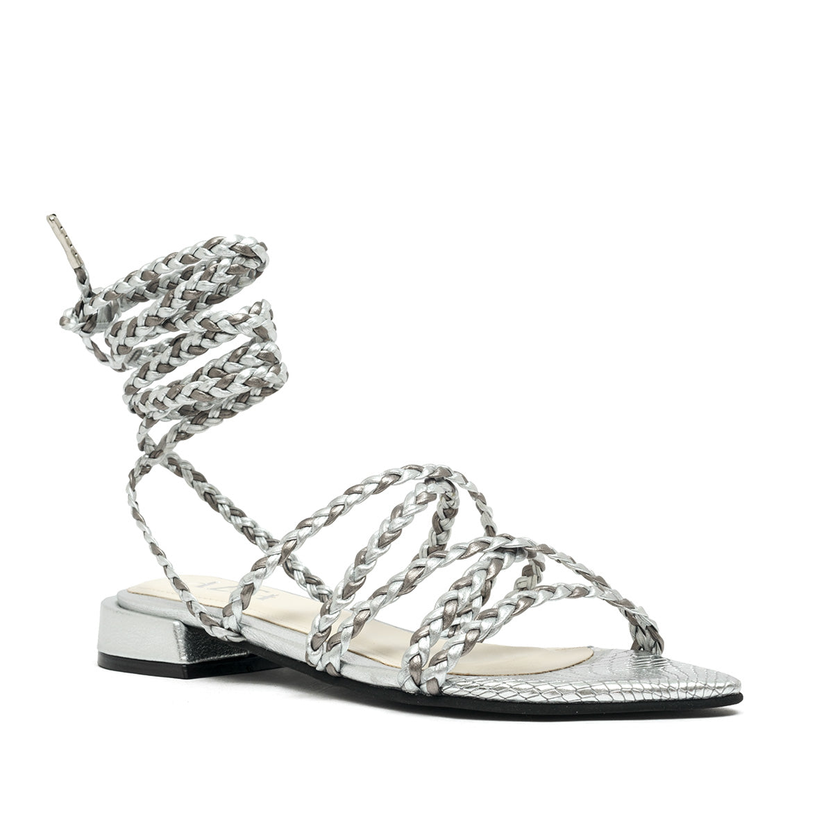 TRIANNA SILVER SANDALS