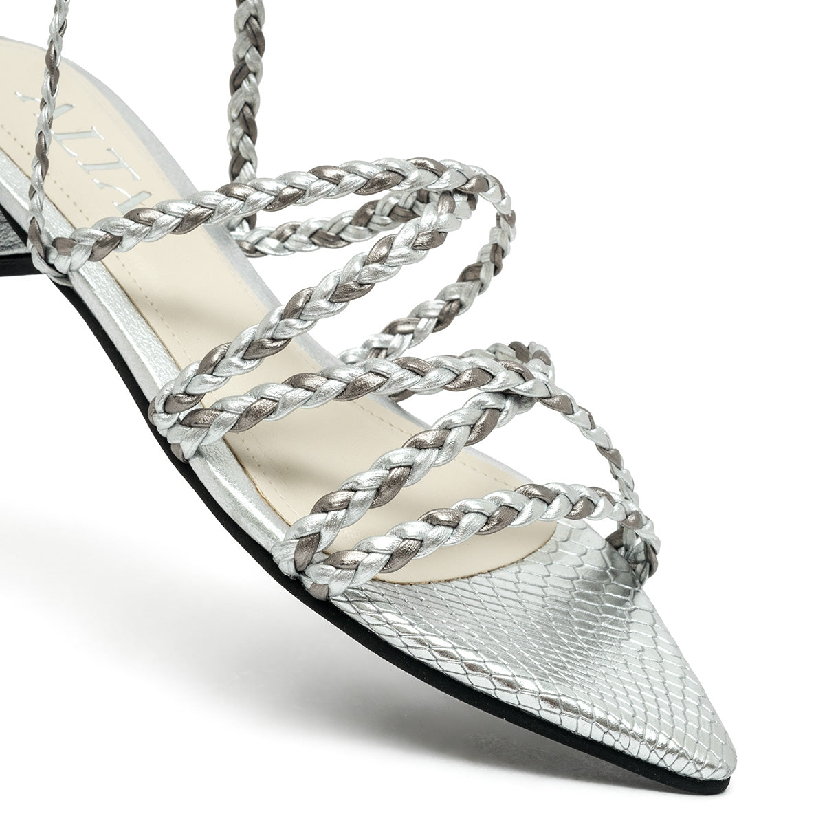 TRIANNA SILVER SANDALS