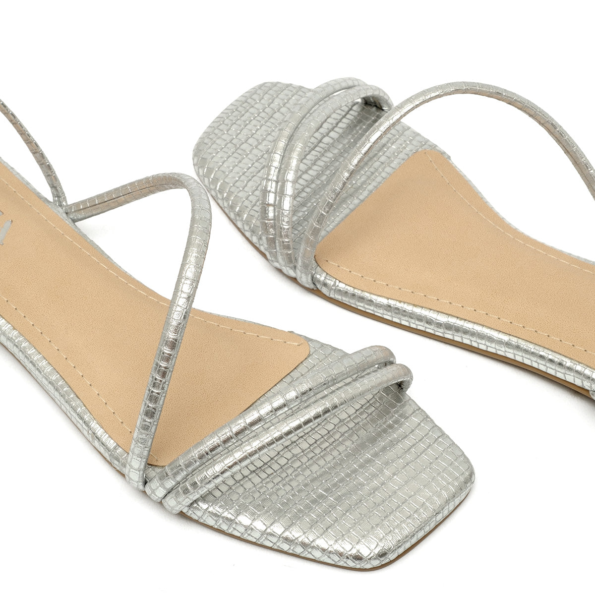 ANITTA SILVER SANDALS