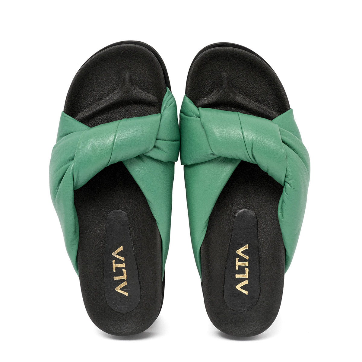 OLIVIA GREEN SANDALS