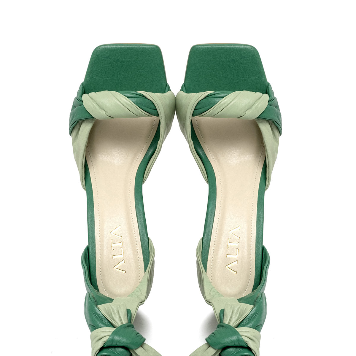 LUUZ GREEN SANDALS