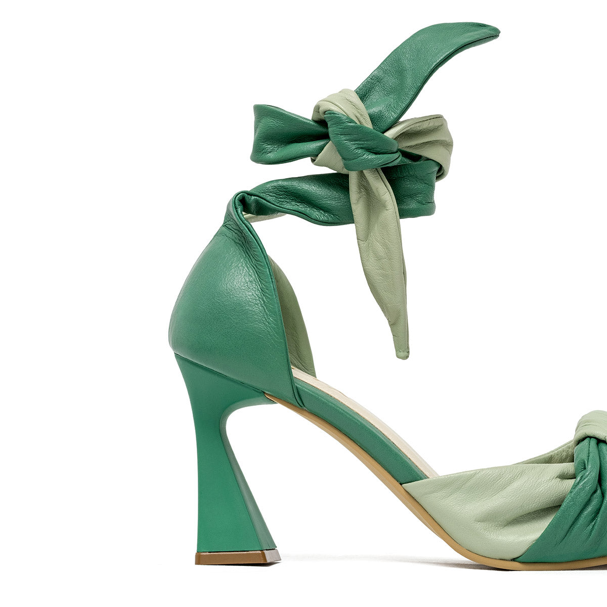 LUUZ GREEN SANDALS