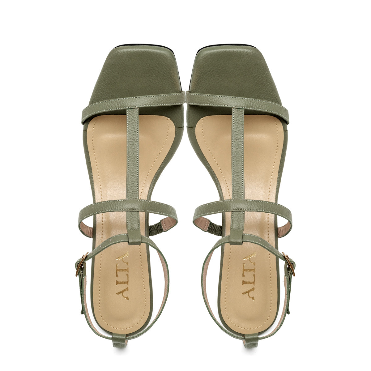 SERENNA OLIVE SANDALS