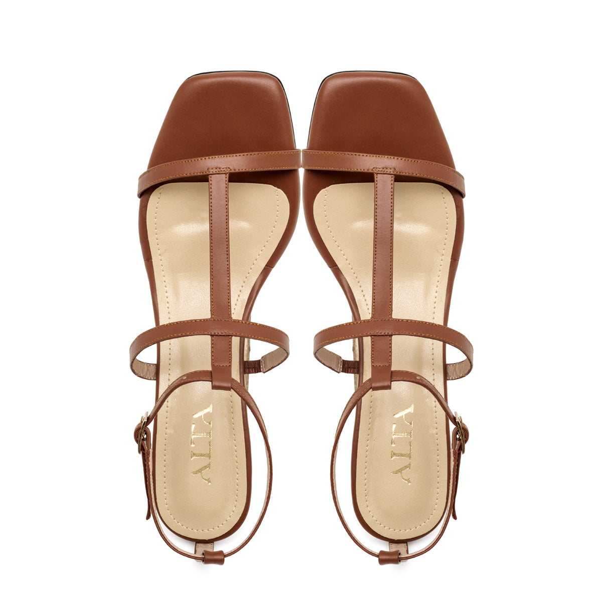 SERENNA BROWN SANDALS