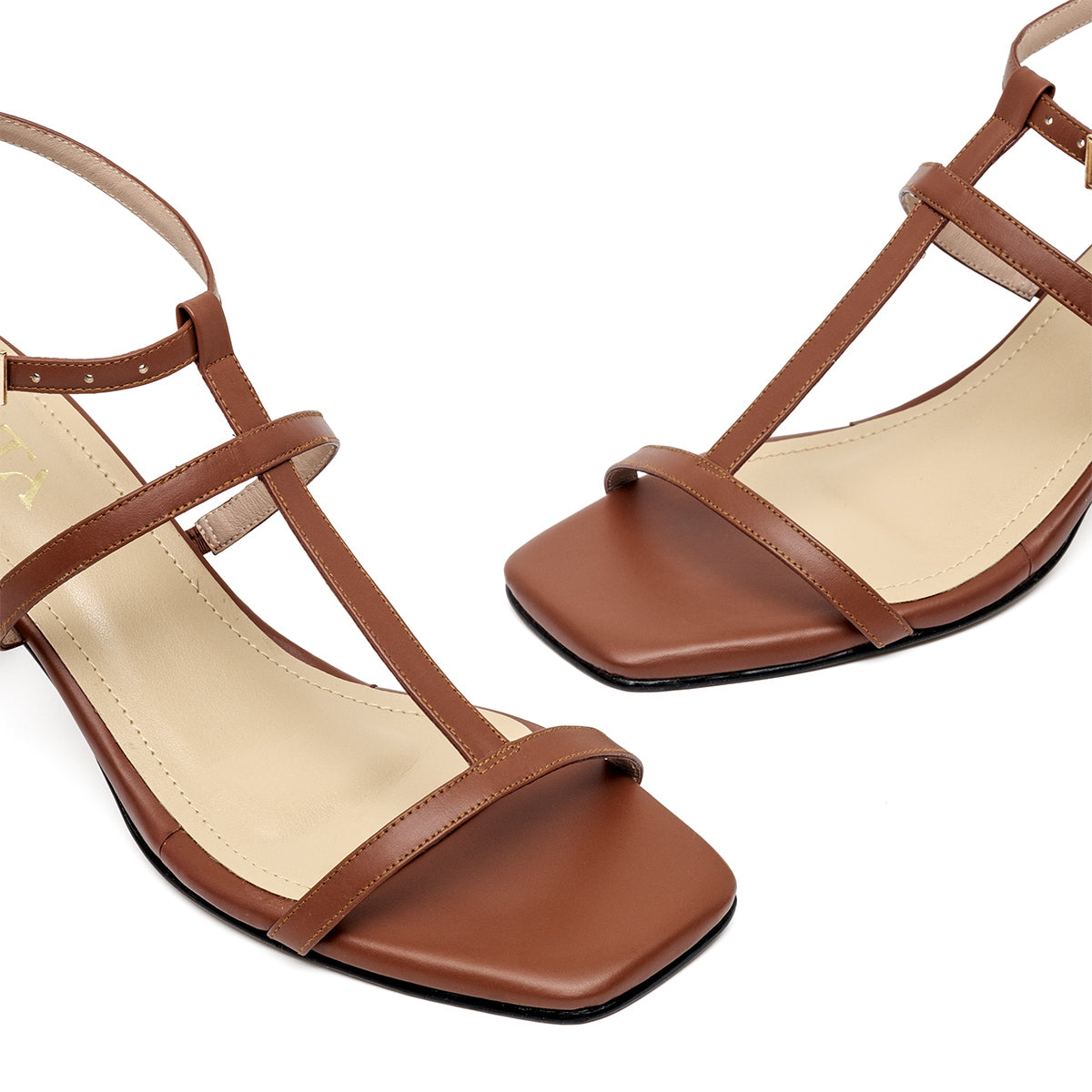 SERENNA BROWN SANDALS