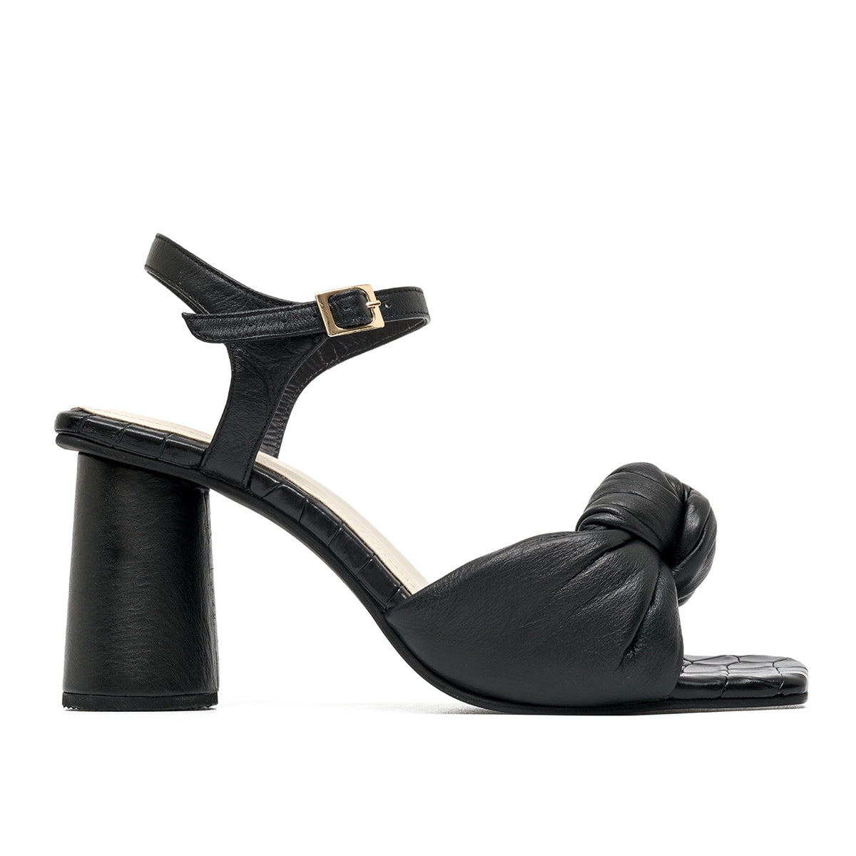 ALESSIA BLACK SANDALS