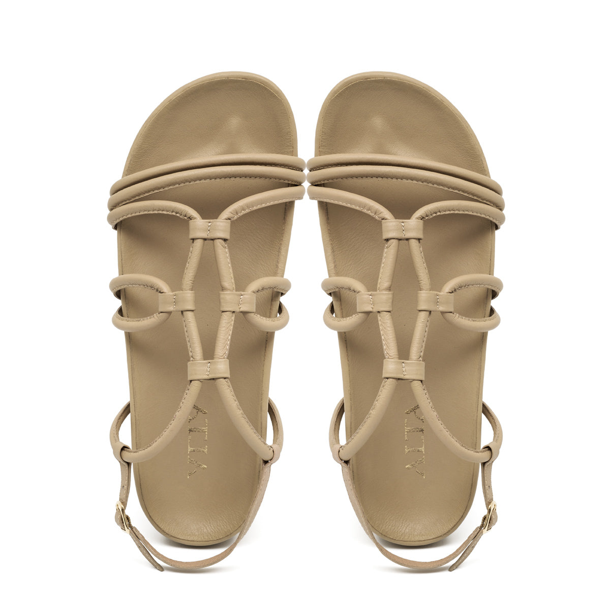 FLORA ALMOND SANDALS