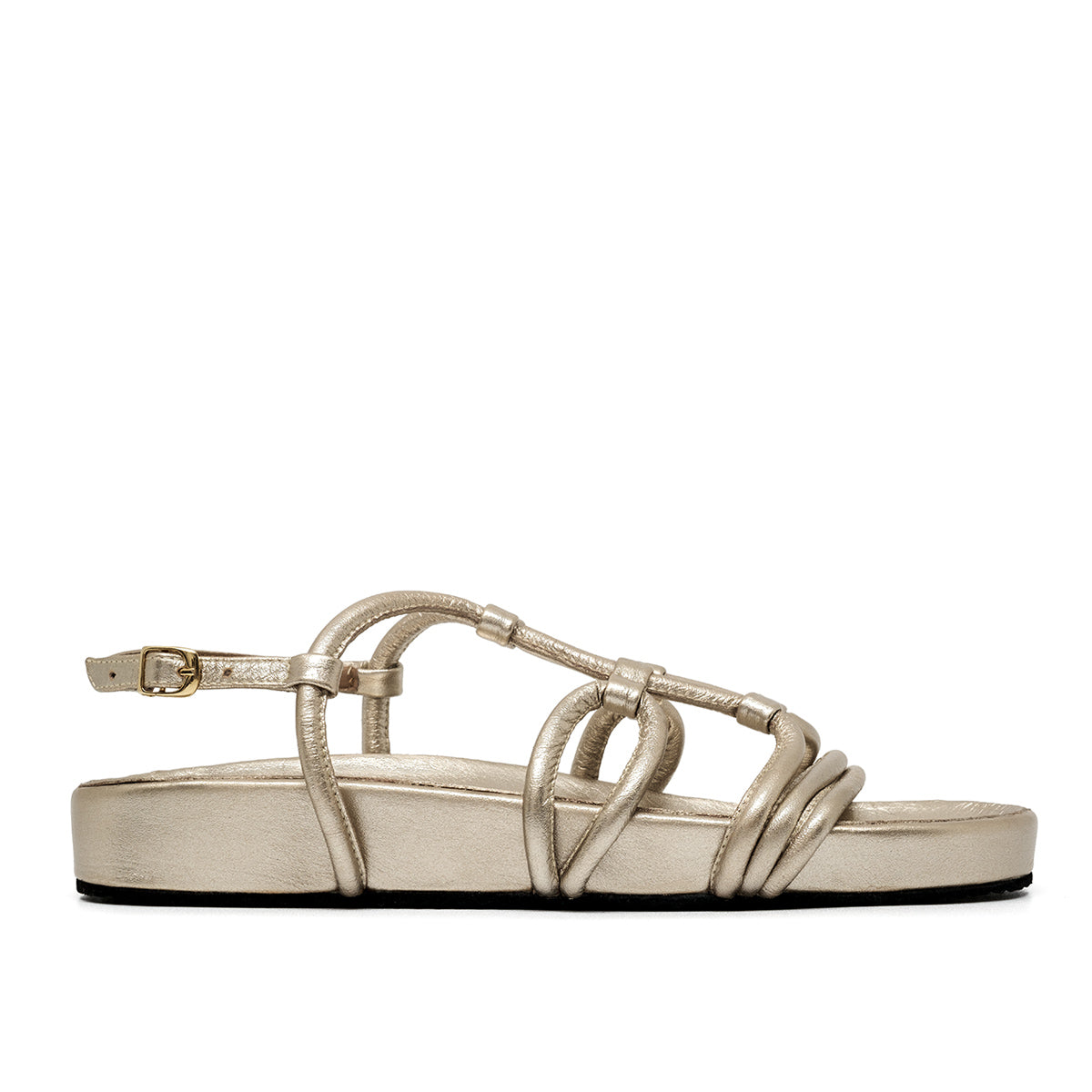 FLORA GOLD SANDALS