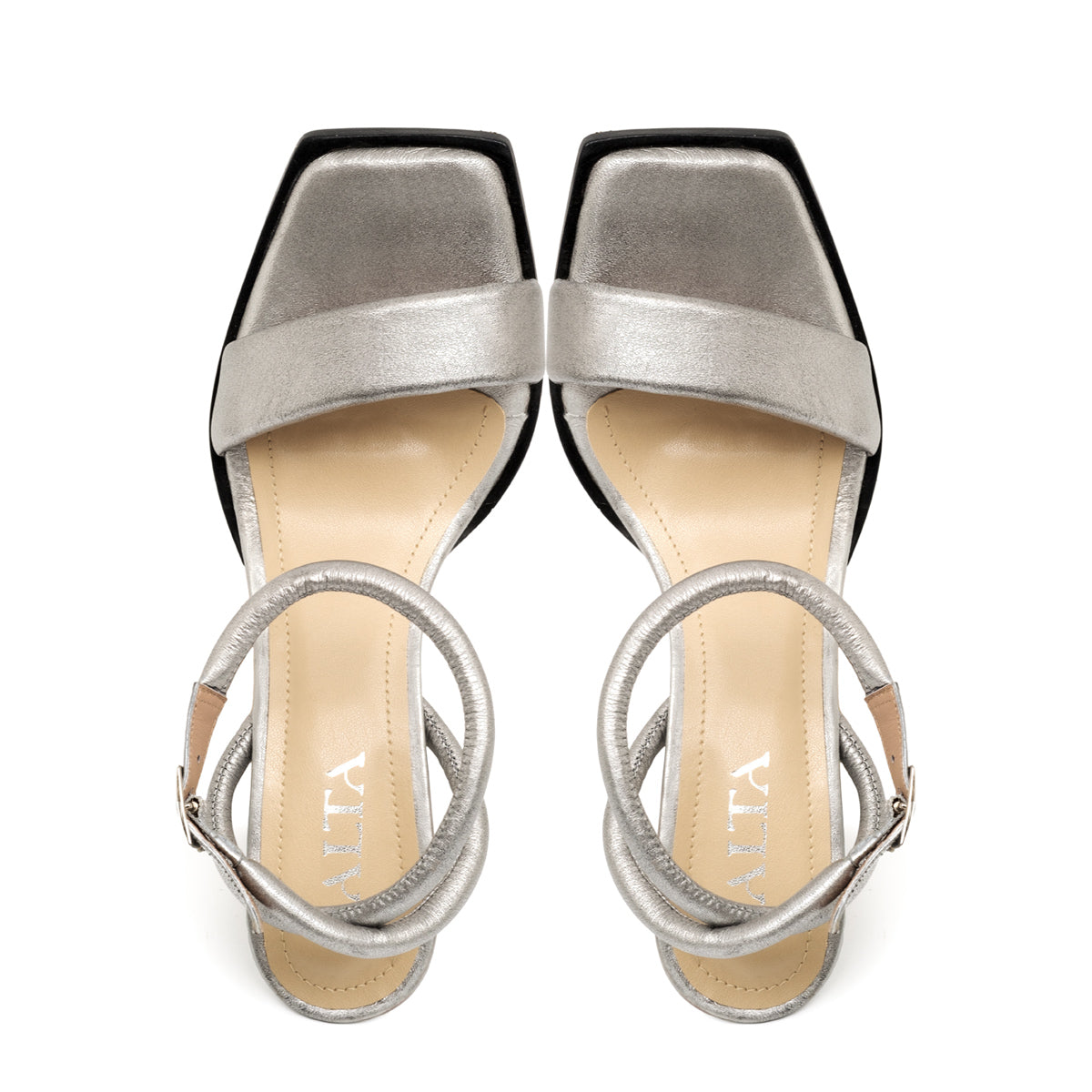 COOPER SILVER SANDALS