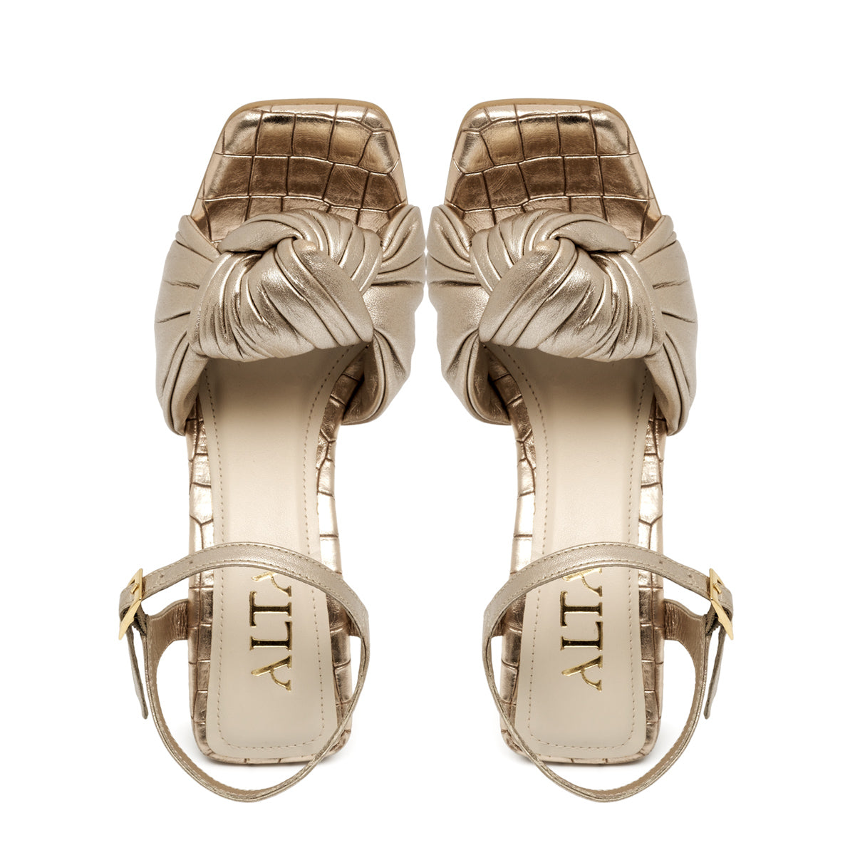 ALESSIA GOLD SANDALS