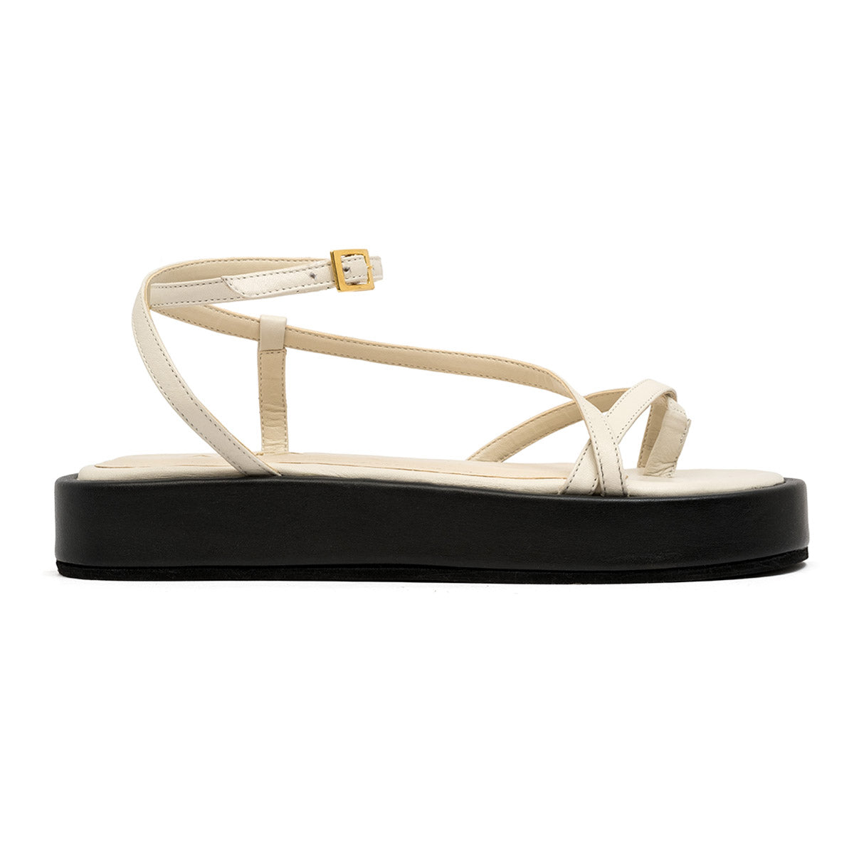 ROMINA OFF WHITE SANDALS