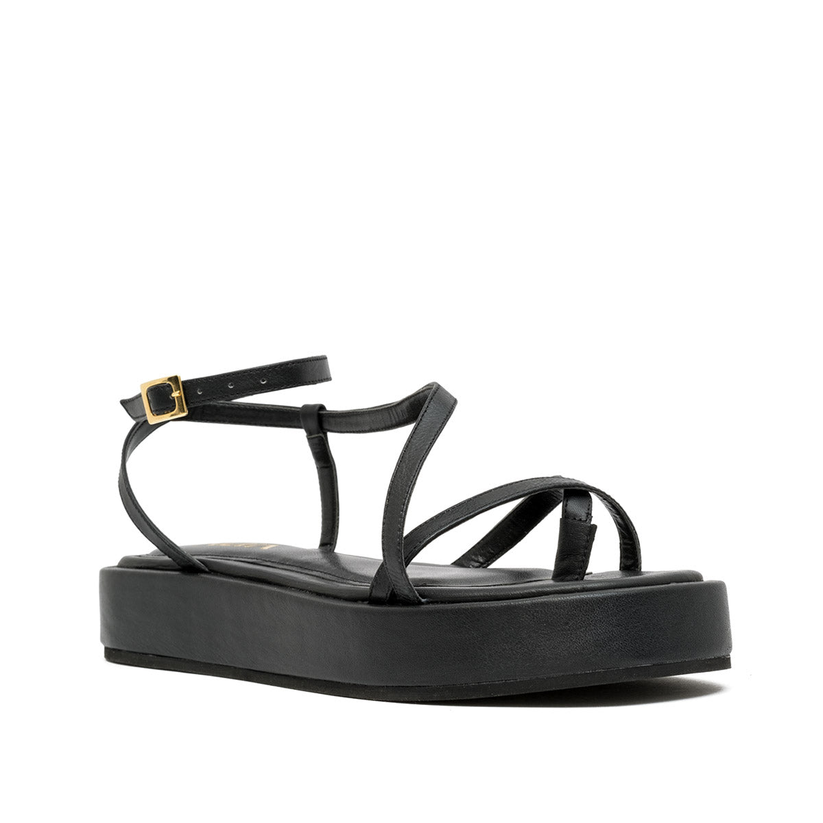 ROMINA BLACK SANDALS