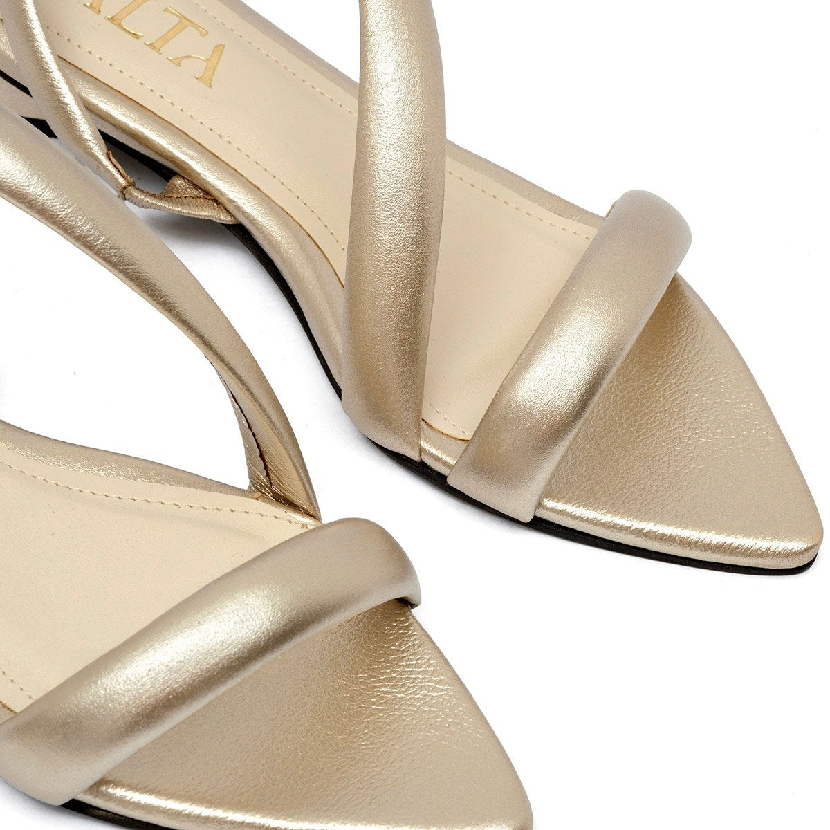 LUNNA GOLD SANDALS