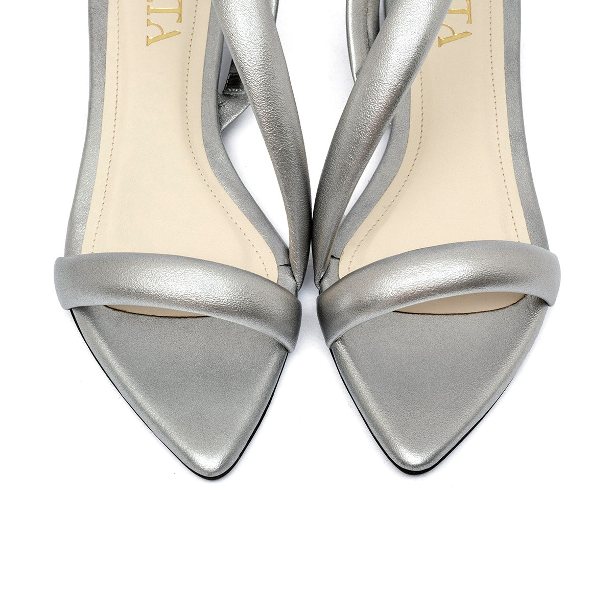 LUNNA SILVER SANDALS