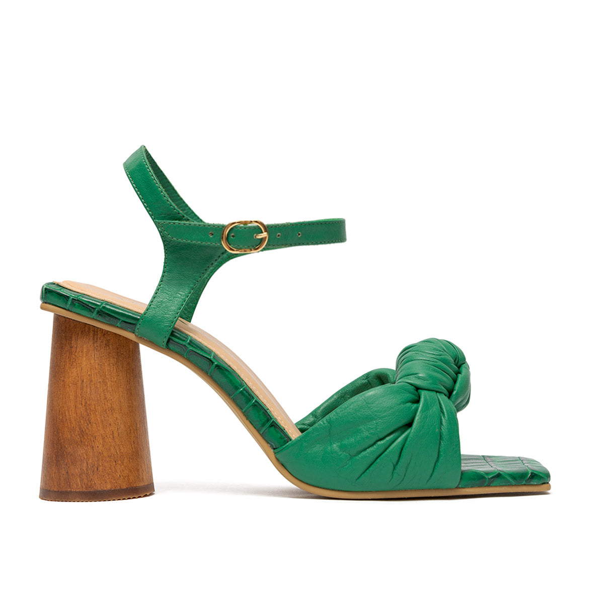 ALESSIA GREEN SANDALS