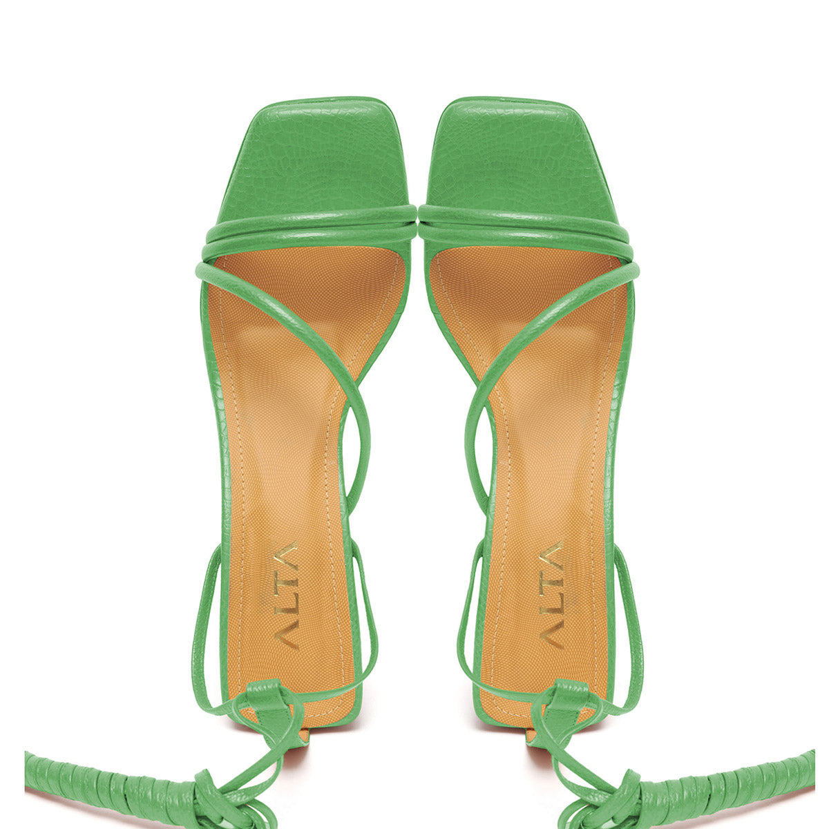 ANALIA GREEN SANDALS