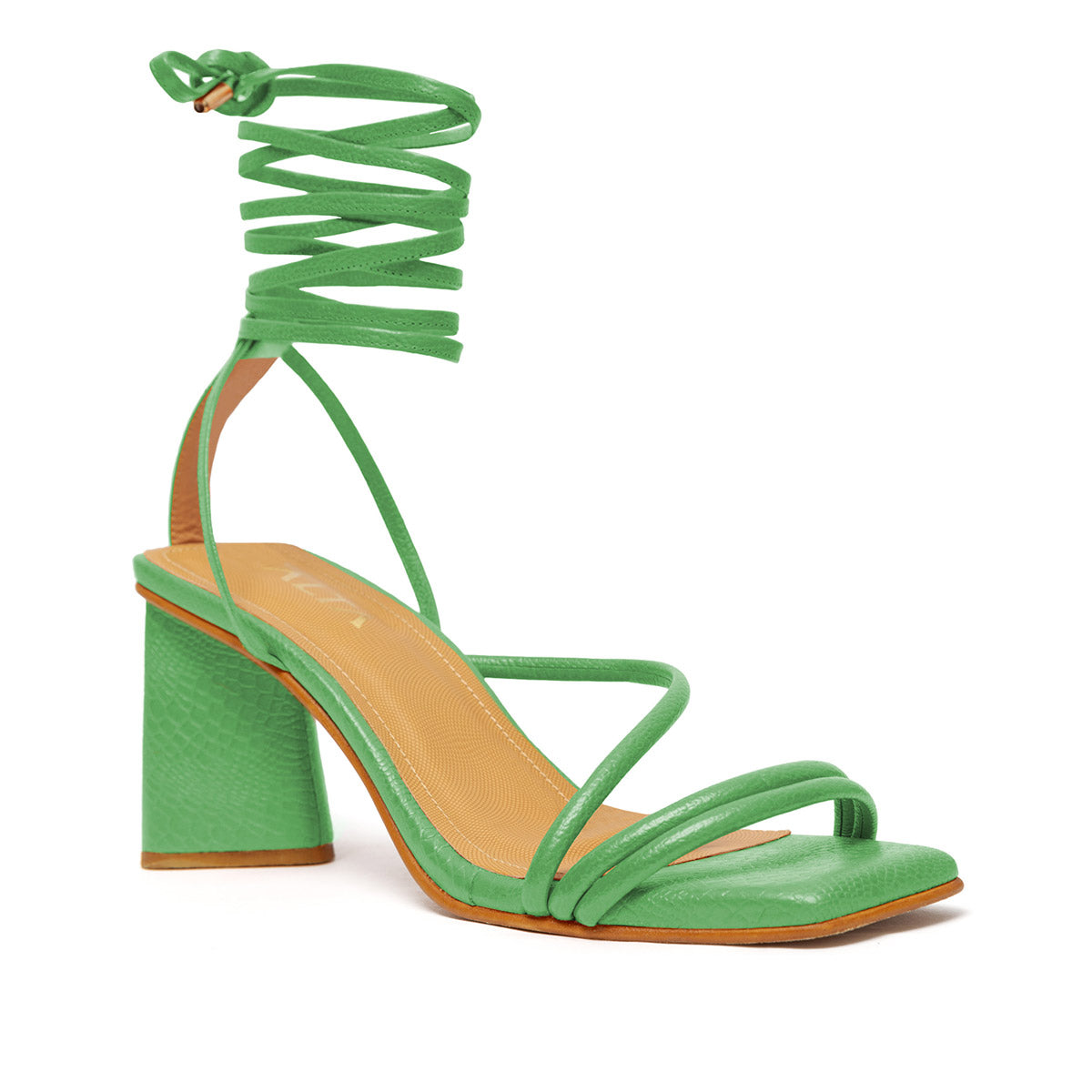 ANALIA GREEN SANDALS