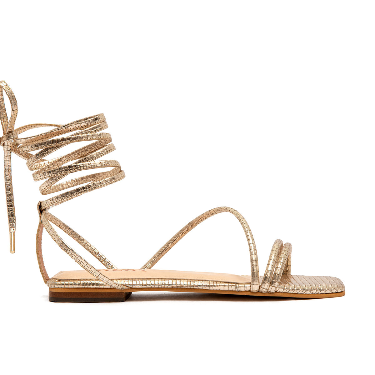 ANITTA GOLD SANDALS