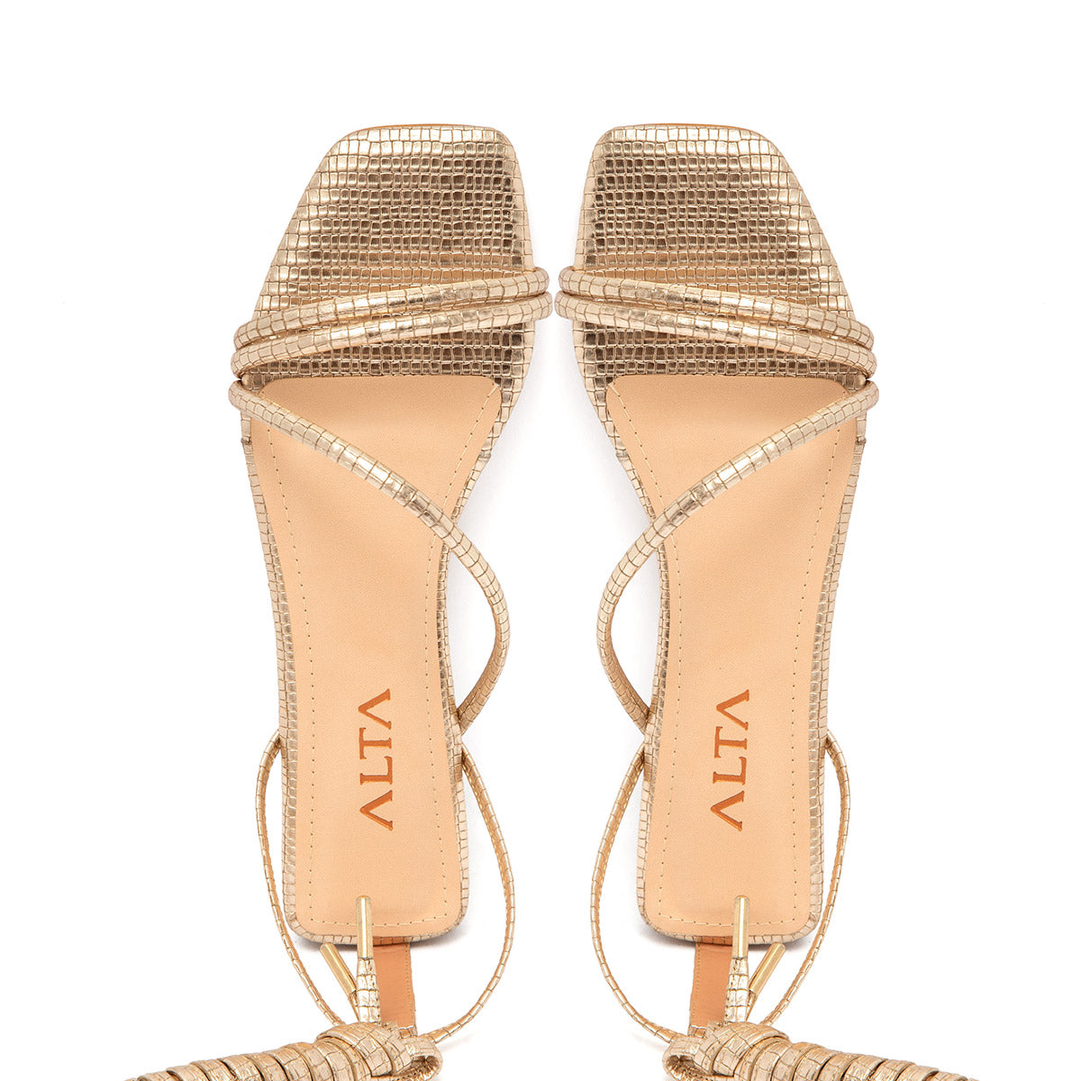 ANITTA GOLD SANDALS