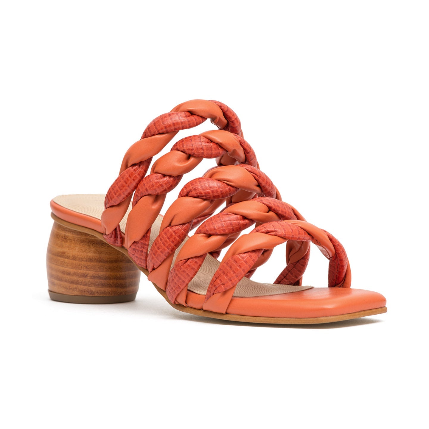 ZYLVIE ORANGE SANDALS