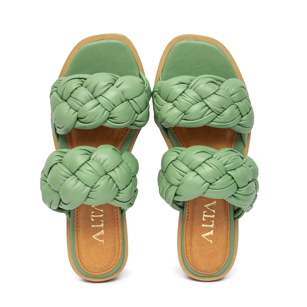 ODETTE OLIVE SANDALS