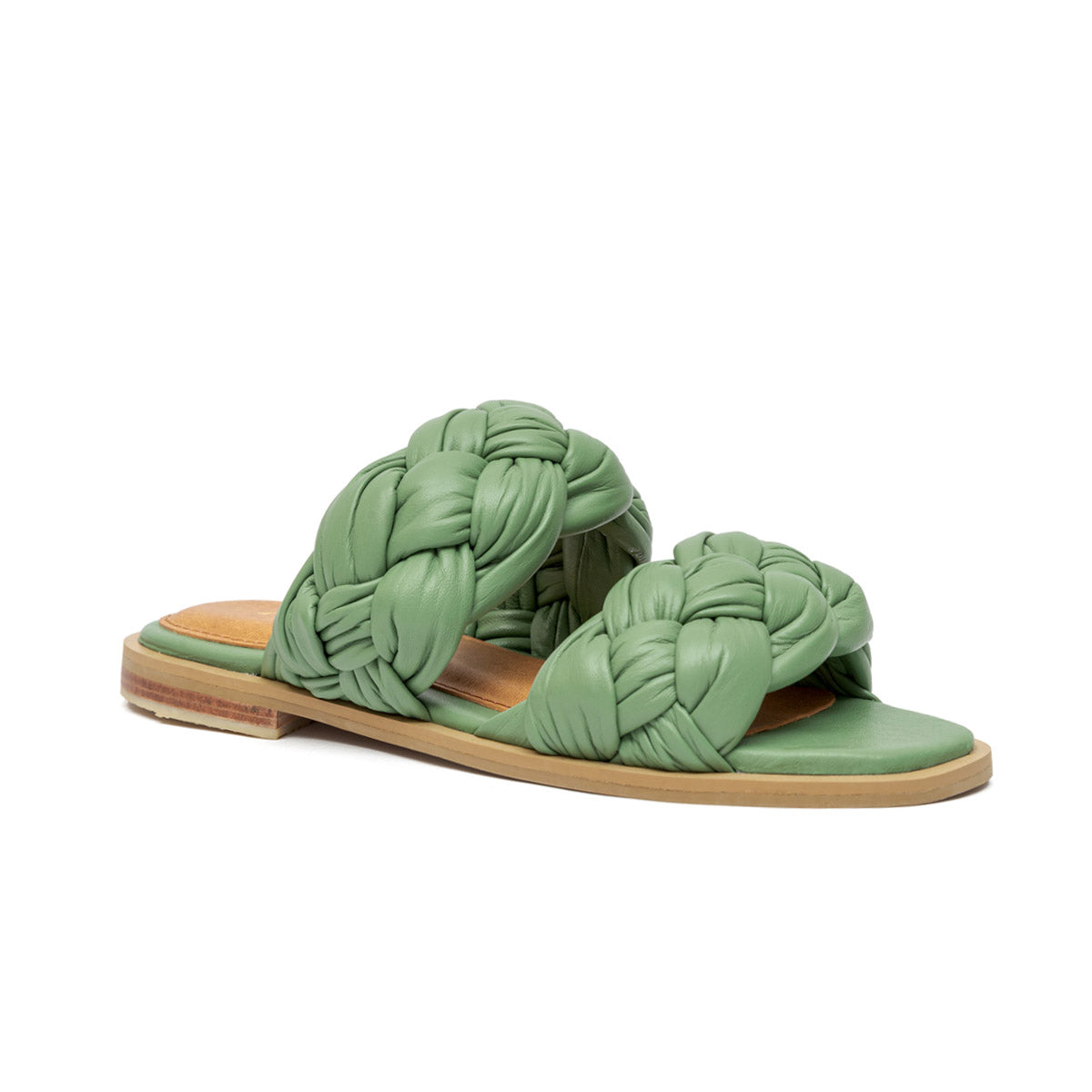 ODETTE OLIVE SANDALS