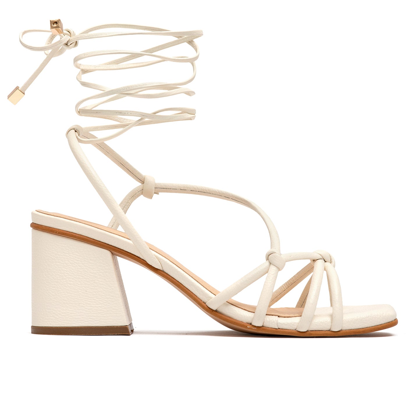 ALIZEE OFF WHITE SANDALS