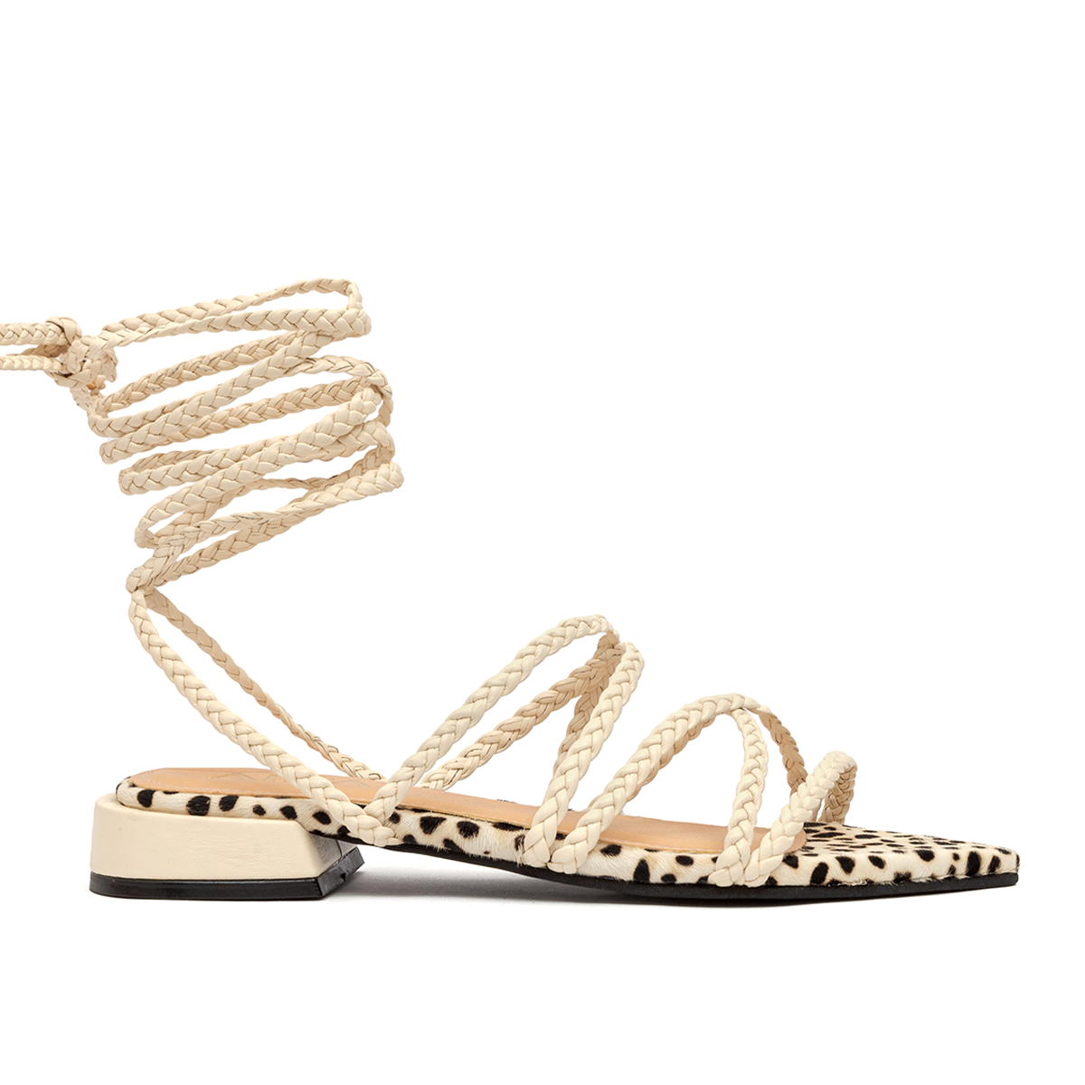 TRIANNA OFF WHITE SANDALS