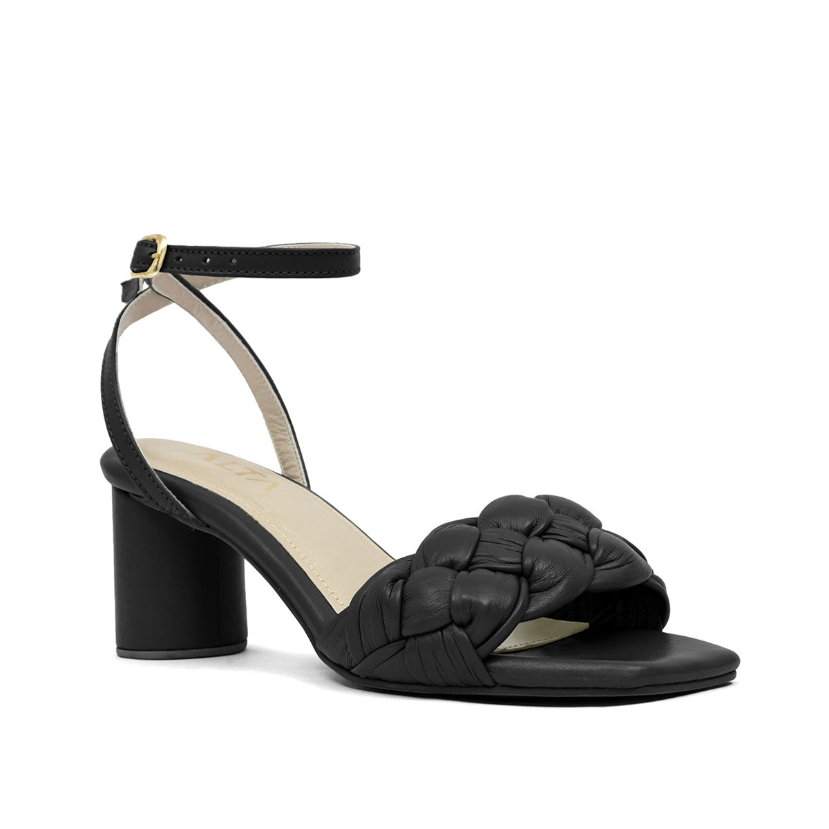 INES BLACK SANDALS