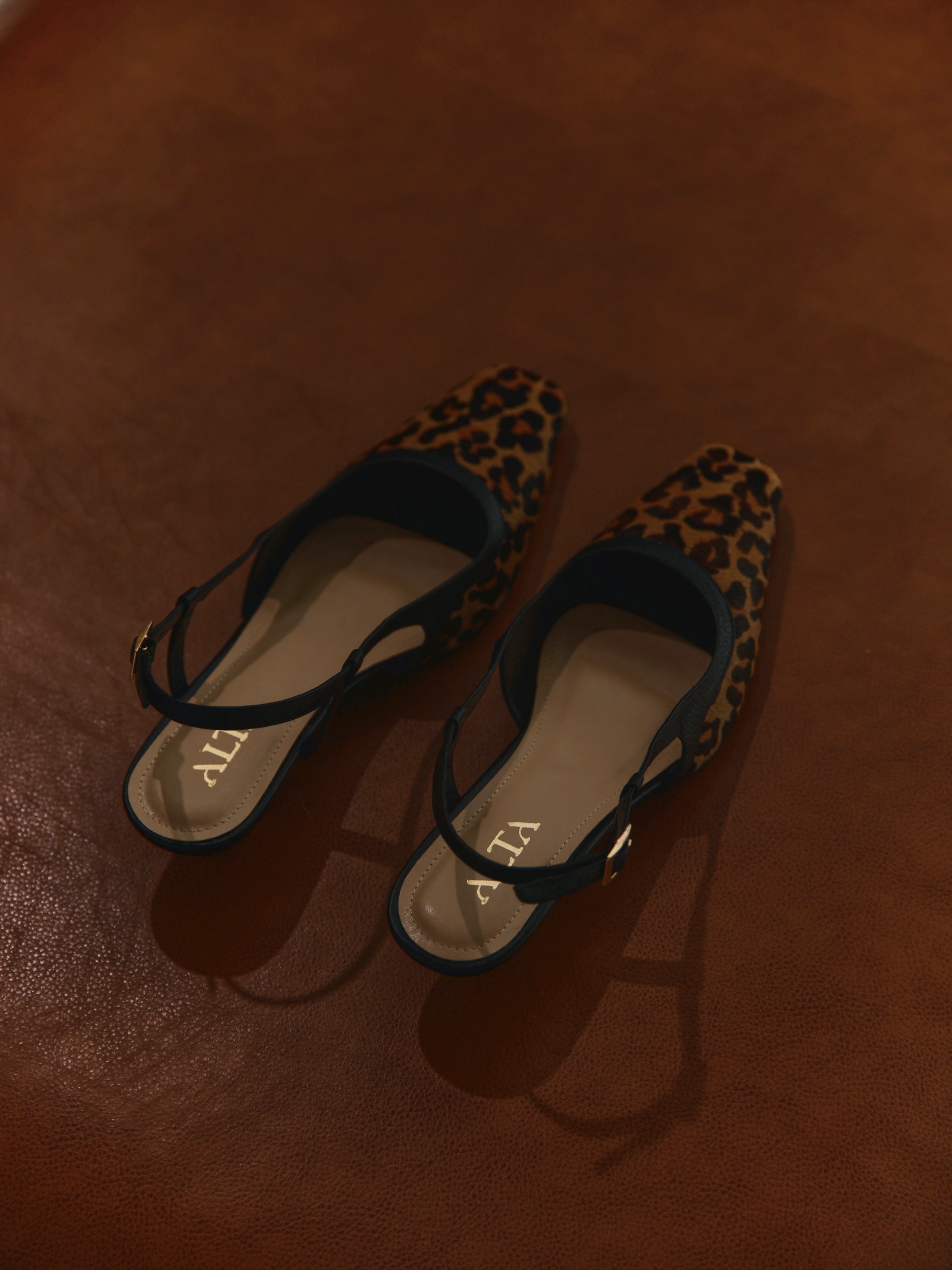 FIAMMA LEOPARD HEELS