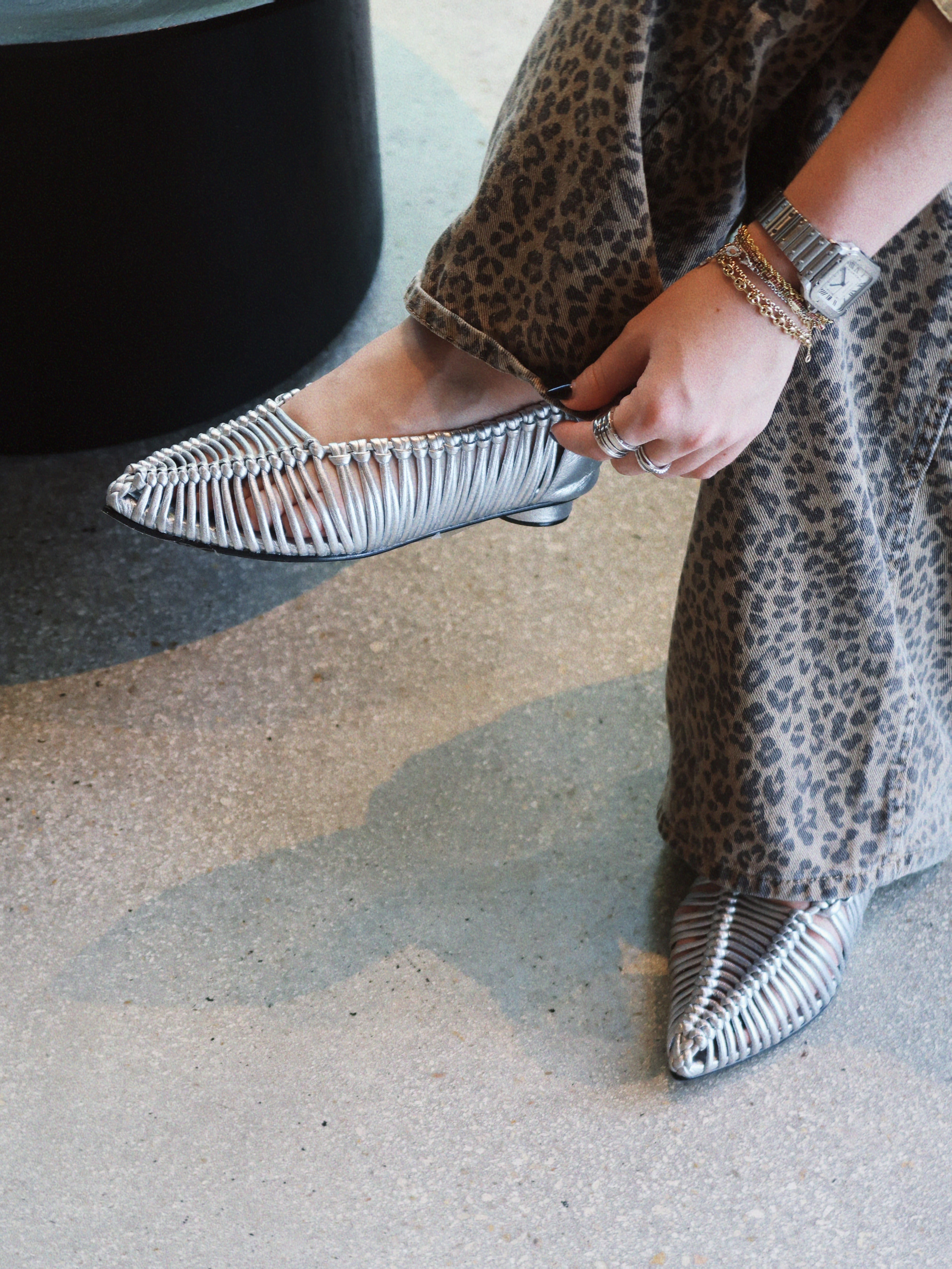 SIMONE SILVER CRAFT FLATS