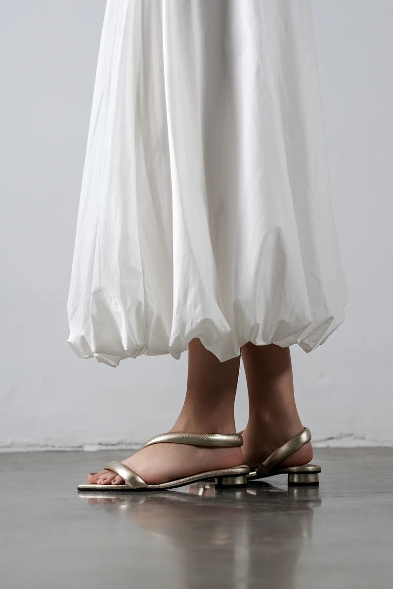 LUNNA GOLD SANDALS
